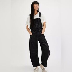 FREE PEOPLE We the free good luck barrel overalls size xs orig $148 BNWT